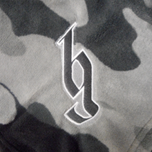 Brantley Gilbert - Tattoo Logo Camo Plush Blanket