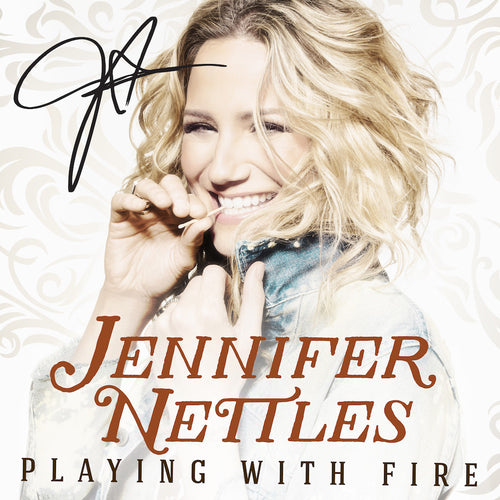 Jennifer Nettles - Playing With Fire - Autographed