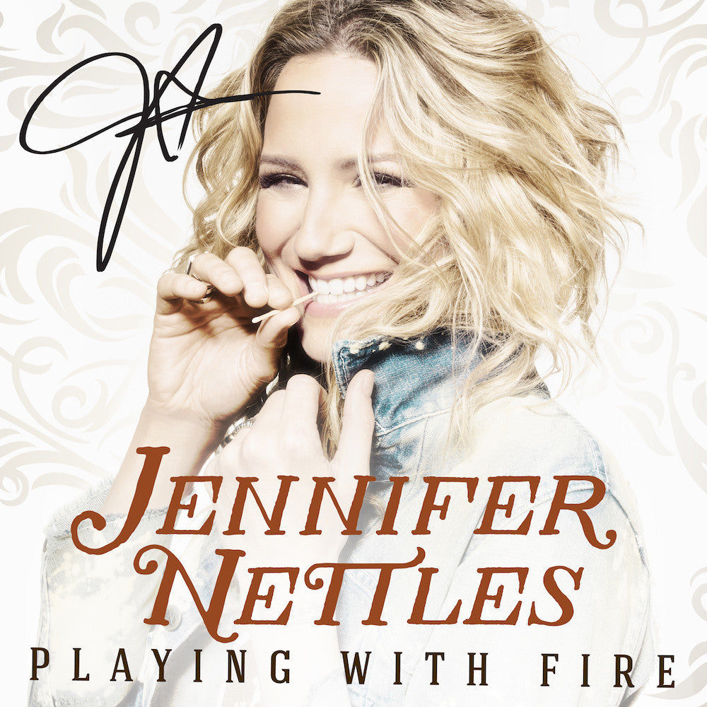 Jennifer Nettles - Playing With Fire - Autographed