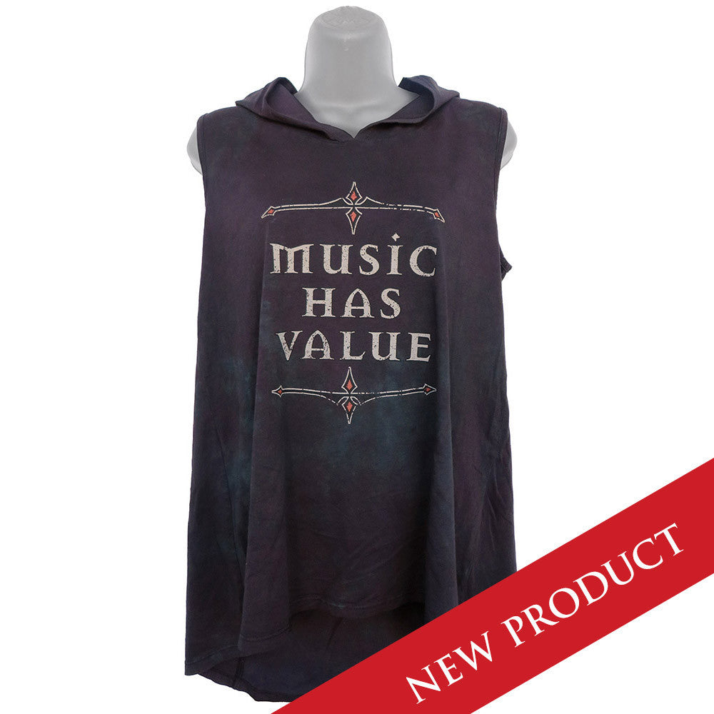 MHV Hooded Tie Dye Tunic
