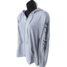 MHV Lightweight Zip Hoodie Gray