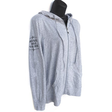 MHV Lightweight Zip Hoodie Gray