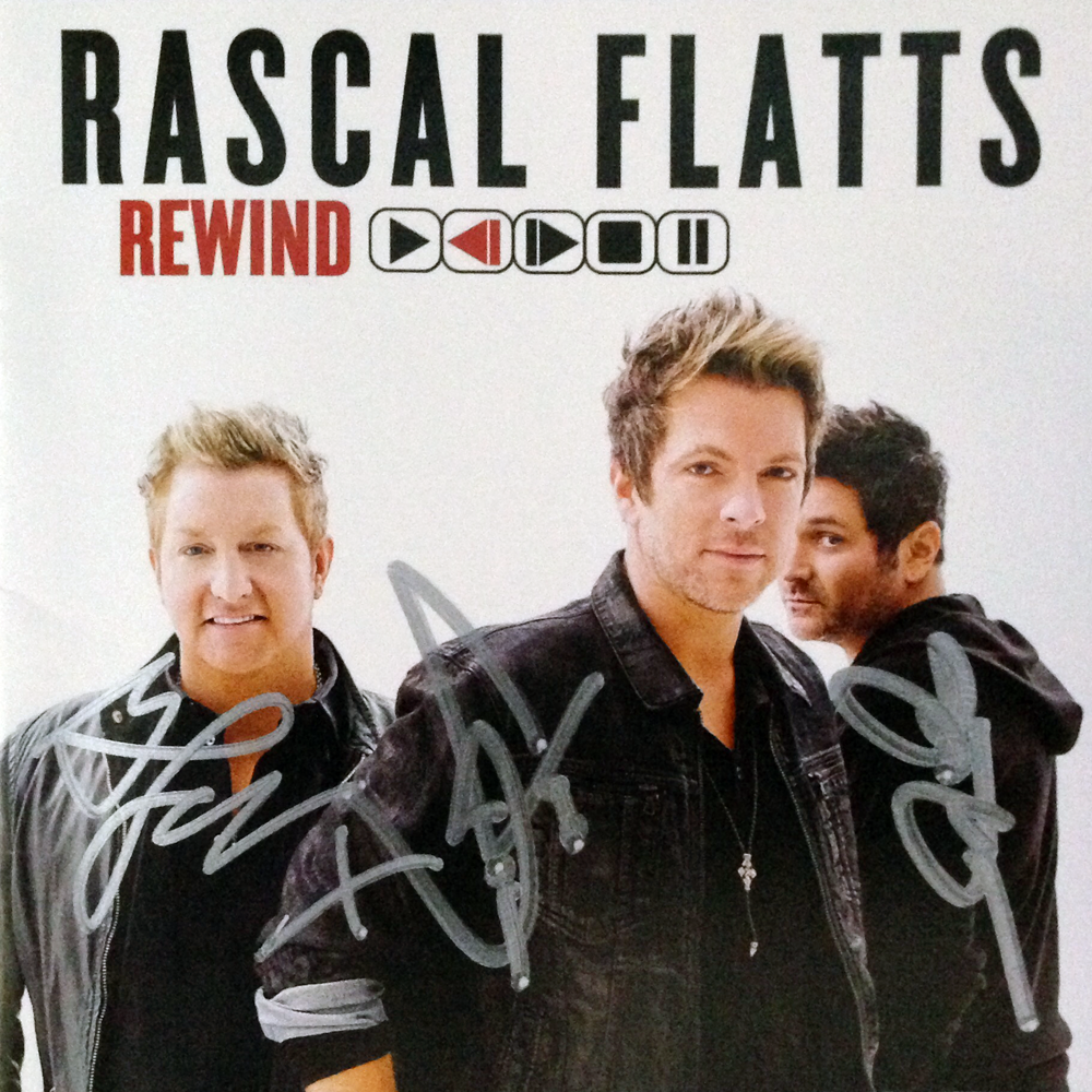 Rascal Flatts - Rewind - Autographed